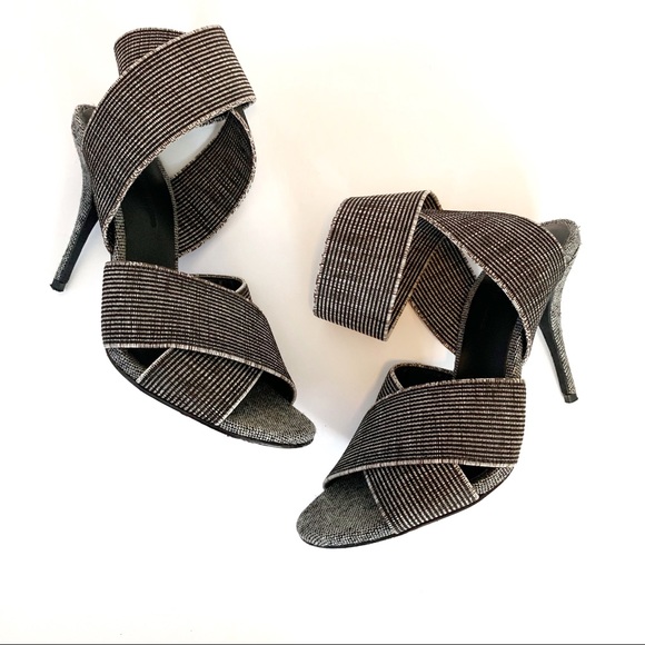 Alexander Wang Shoes - Alexander Wang Dana Cross Ankle Strap Sandals
